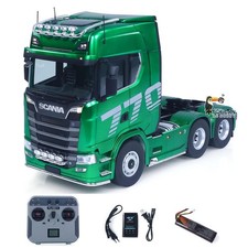 HotSale 1/14 Scania 770S 100 KABOLITE 6*6 RC Tractor Truck RTR Differential Lock