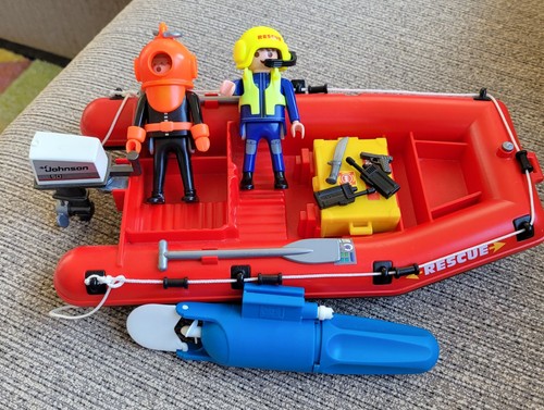 Playmobil rescue dinghy - playmobil,