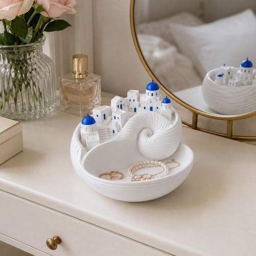 Decorative santorini shell - decorative,