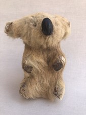 Vintage 1930s? 7” Koala Bear Stuffed With Wood Shavings