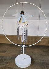 RARE Paper D'Art Gisela Graham Long Legs Angel Fairy Christmas Decoration Metal