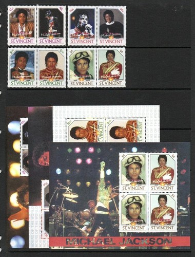 Vincent mnh 1985 - st, sg940-947