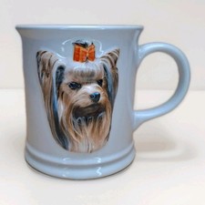 Coffee Mug 3D Yorkie Dog Lover Gift Tea Cup Ceramic Collectible Novelty