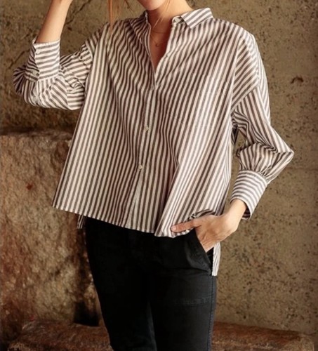 Nili lotan cotton lonnie - lonnie, shirt