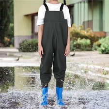Kids Chest Waders Youth Fishing Waders for Toddler Children Waterproof Waders +