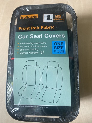 Halfords car seat - car, front