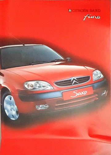 Citroen saxo furio brochure - saxo,