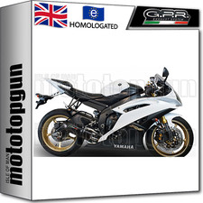 GPR EXHAUST HOM FURORE BLACK YAMAHA YZF R6 2014 14 2015 15 2016 16
