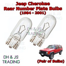 For Jeep Cherokee Rear Number Plate Bulbs Reg Plate Bulb Light Lights (84-01)