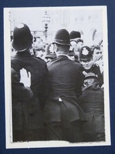 y/ birthday - greetings card with POLICE CROWD CUTTING [ BEATLES CROWD CONTROL