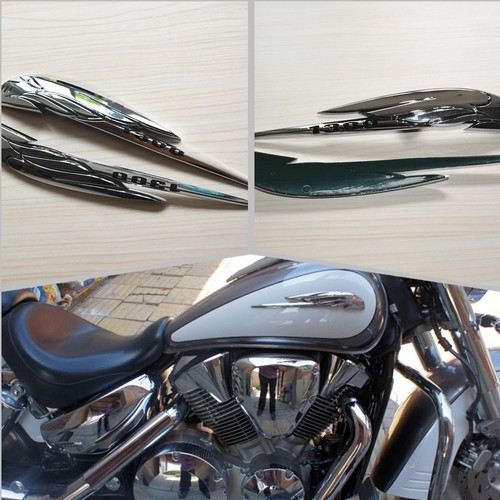 Motorcycle gas tank emblem - motorcycle,