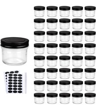 4OZ Glass Jars With Lids Small