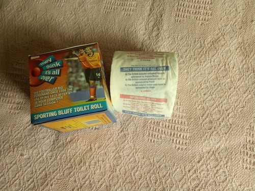 Novelty sport toilet roll - novelty,