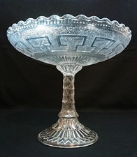 Large Antique Victorian Glass