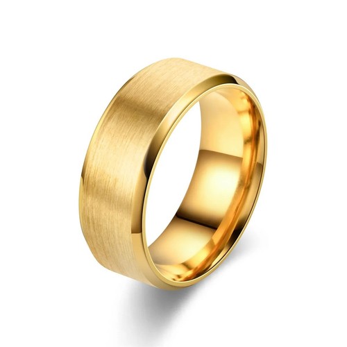 Mens 8mm stainless steel - 8mm,