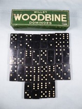 Woodbine Dominoes Set - Complete boxed
