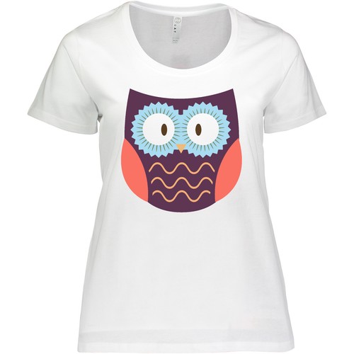 Inktastic owl women plus - inktastic,