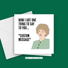 Kath & Kim Custom inspired Fan Art / Birthday Card / Greeting Card