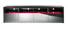 TV Stand Cabinet 200cm Black