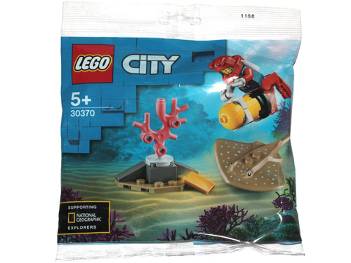 Lego 30370 diver - lego, with