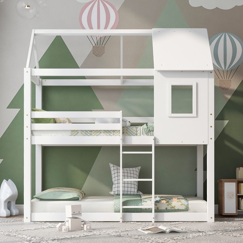 Treehouse single bunk beds - treehouse,