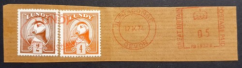 Local issues stamps lundy - issues,