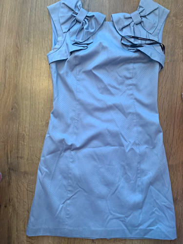 Warehouse blue sleeveless - warehouse,