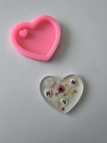 Heart shaped silicone - heart, 4