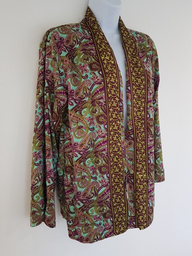 Jacket paisley reversible - paisley,