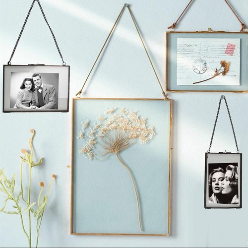 Sided hanging glass picture - hanging,