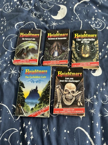 Knightmare vintage gamebooks - knightmare,