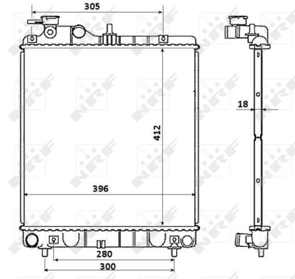 Radiator engine cooling - radiator,,