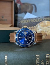 1993 Rolex Submariner 'bluesy' Ref 16613 40mm Automatic Divers Watch Mens Box