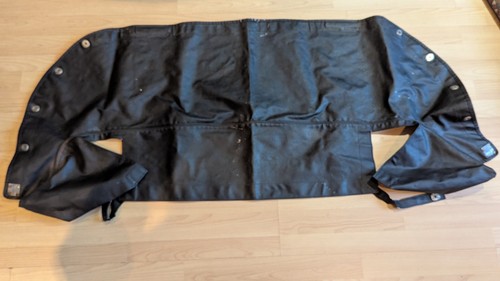 Mgb hood cover black - hood, in