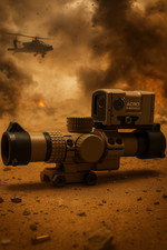 LPVO KS1 Style Low profile Rifle sight 1.5 - 5 x 20 British Army Rifle scope