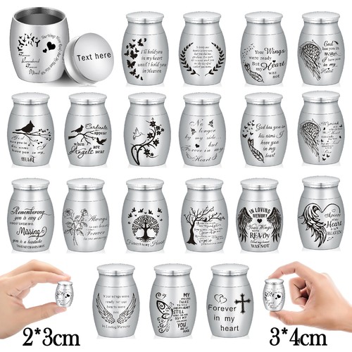 Small keepsake urns - small, human