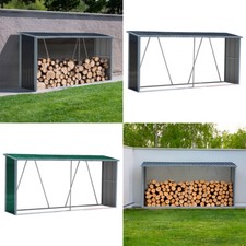 Galvanized steel pent garden - galvanized,