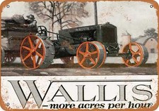 METAL SIGN - 1920 Wallis