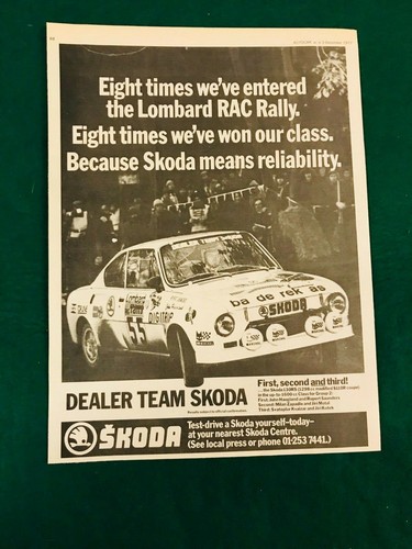 Skoda 130 lombard - 130, rac