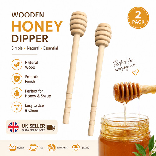 2pcs honey dipper drizzler - 2pcs,