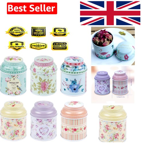 6pcs elegant empty tin - 6pcs, metal