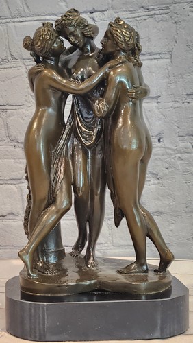 100 bronze three graces - bronze,