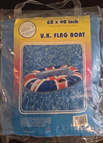 Retro big bouncy rubber dinghy - retro,