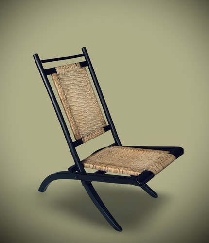 Antique folding chair w - antique, e.w
