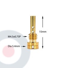 KMT Keihin type N424-25B. K12 pilot jet. Sizes 35-65. Made in UK.
