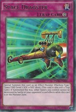 YU-GI-OH CARD: SPACE DRAGSTER - RARE - INOV-EN000