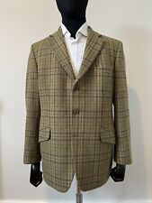 Stunning Hackett Vintage Heavy Checked Tweed Hacking Jacket RRP £700