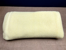 VINTAGE YELLOW KNITTED BLANKET