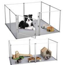 Durable Clear Dog Playpen