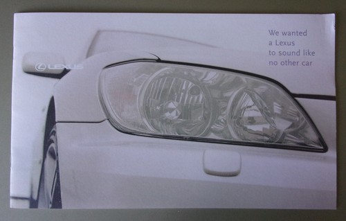 Lexus range orig - orig, uk